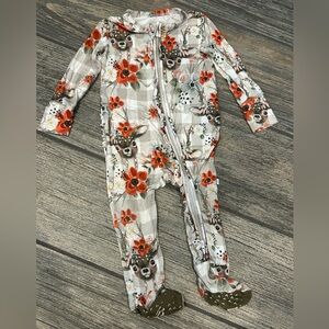 Posh Peanut “Winnie” Ruffled Footie